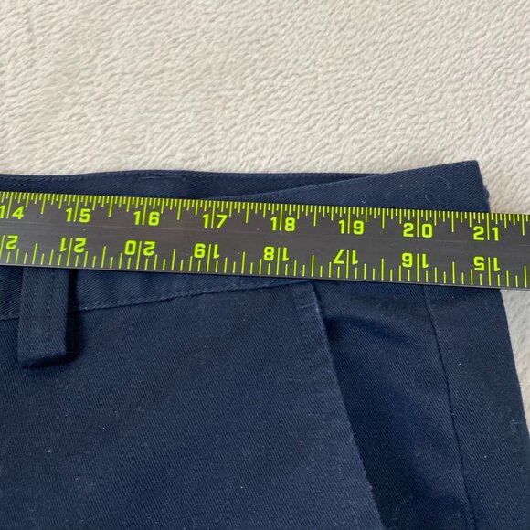 Dockers Mens Pants 42x30 Relaxed Fit Flat Front 100% Cotton Navy Straight Leg - Picture 4 of 9